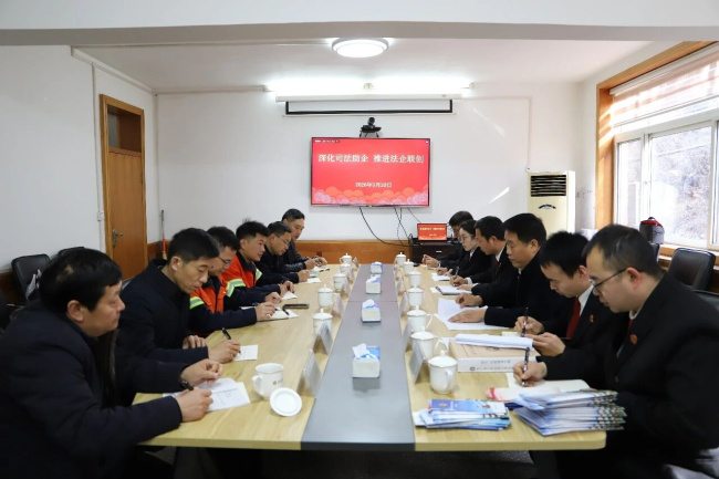 洛宁法院召开“深化司法助企，推进法企联创”座谈会，精准护航企业发展